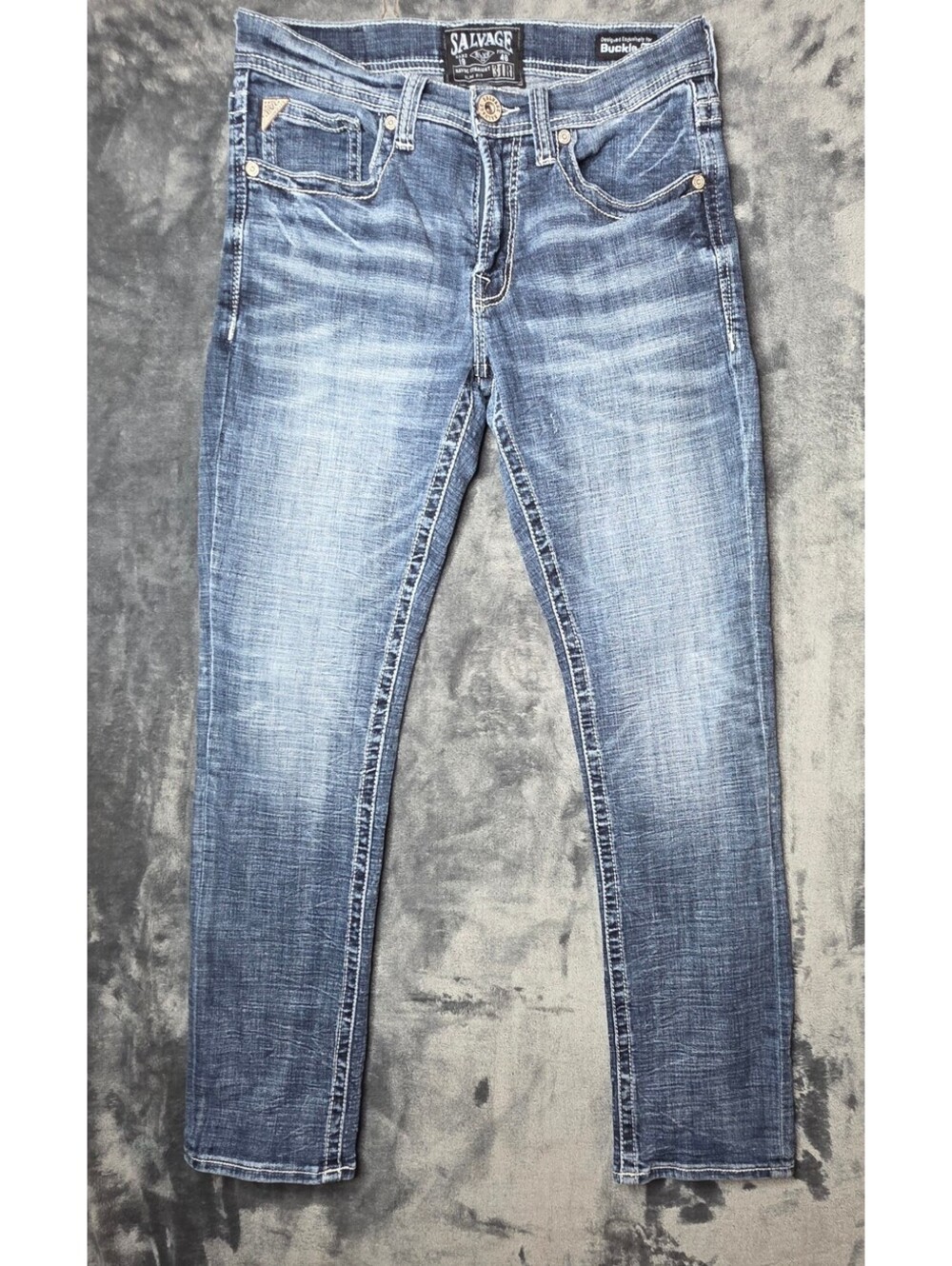 Salvage by Buckle Havoc Straight Slim Fit Mens Jeans Sz 31R1